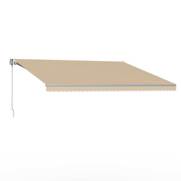 Awntech Manual Retraction Slope Patio Awning & Reviews Wayfair
